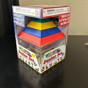 Wedgits Building Blocks- Junior Set- 15 Piece . NWT